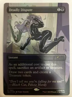 FOIL Deadly Dispute 1985 Marvel's Spider-Man: Villainous Plot Secret Lair - Image 1