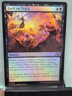MTG TCG: Back On Track 76, Aetherdrift _ FOIL - Image 1
