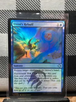 MTG TCG: Ureni's Rebuff 63, Tarkir: Dragonstorm _ FOIL - Image 1