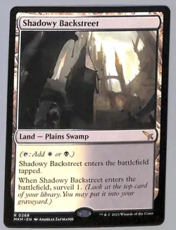 Shadowy Backstreet - 268 - Murders at Karlov Manor (MKM) MTG - Image 1
