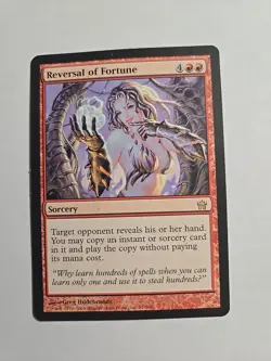 Reversal of Fortune x1 - MTG ENGLISH Rare - Check My Store! - Image 2