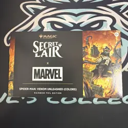 MTG Secret Lair x Marvel’s Spider-Man: Venom Unleashed (Colors) Foil Edition - Image 1