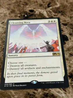 CLEANSING NOVA Magic MTG M19 Core Set - Image 1