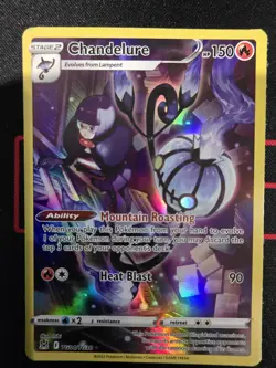 Pokemon TCG: Chandelure TG04/TG30 Trainer Gallery Holo SWSH: Lost Origin NM - Image 1