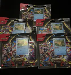 X5 Pokemon TCG Mega Evolution 3 Pack Blister [Psyduck] - Image 2