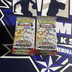 Pokemon TCG: Scarlet & Violet PRISMATIC EVOLUTIONS x50 Sealed Booster Packs LOT - Image 1