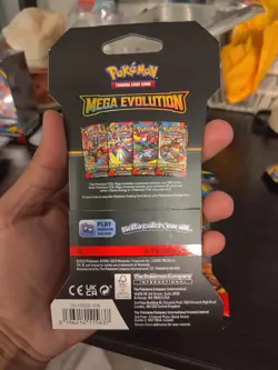 Pokemon TCG Mega Evolution Sleeved Booster Pack (Random Art) - Image 3