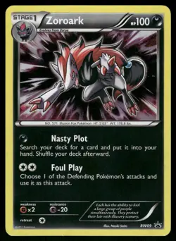 Zoroark Holo BW09 Black and White Promos Pokemon - Image 1