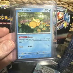 Pokemon TCG Psyduck MEP 007 Mega Evolution Pokemon Blister Promo - Image 1