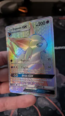 ESPEON GX #152/149 - Secret Rainbow Rare Pokemon Sun and Moon Base Set - Image 3