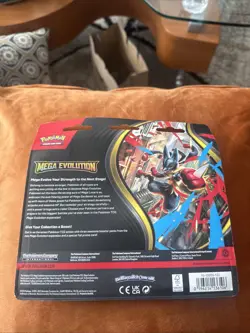 Pokemon Mega Evolution Golduck Three Booster Blister - Image 2