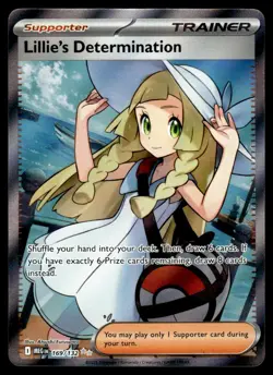 2025 Pokemon Mega Evolution Lillie's Determination Illustration Rare #169 - Image 1