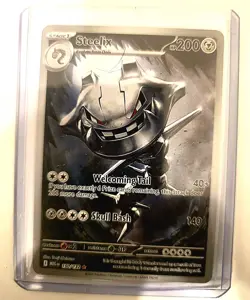 Steelix 150/132 Illustration Rare Pokemon Mega Evolution English NM - Image 1