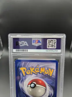 1999 POKEMON FOSSIL 1ST EDITION #10 LAPRAS-HOLO PSA 8 - Image 4
