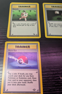 Pokemon Card Fossil Set 1999 You Choose Trainer Recycle Pokeball Mysterious - Image 2