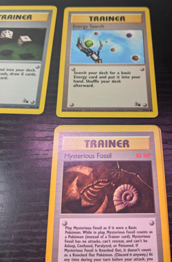 Pokemon Card Fossil Set 1999 You Choose Trainer Recycle Pokeball Mysterious - Image 4