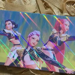 KPop Demon Hunters SLAY Goddess Anime ACG Laser Card Three Stars - Image 2
