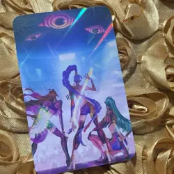 KPop Demon Hunters SLAY Goddess Anime ACG Laser Card Three Stars - Image 3