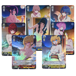 8×Oshi no Ko Doujin Card Hoshino Ai Ruby Arima Kana Goddess ACG Custom DIY - Image 1
