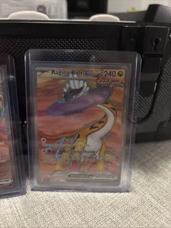 Pokemon TCG - Walking Wake ex | Raging Bolt ex | Gouging Fire ex - 3 Card Set NM - Image 4