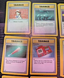 Pokemon Card Base Set 1999 You Choose Trainer Bill Poke Flute Pokedex Potion - Image 3
