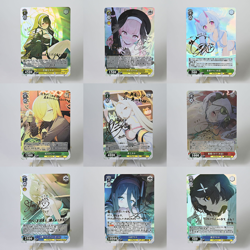15×Blue Archive Doujin Card Goddess Stroy Waifu Custom Holo Foil - Image 1