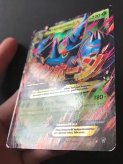 Mega Heracross EX 5/111 XY Furious Fists ULTRA RARE M Pokemon Card PLAYED - Image 4