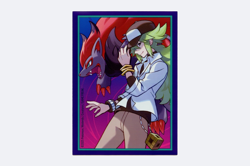 2025 Journey Together N & Zoroark ETB Individual Card Sleeve Pokemon Original - Image 1