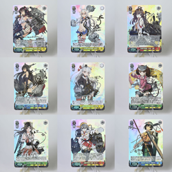 10×Kantai Collection Doujin Card A Series Goddess Stroy Waifu Custom Holo DIY - Image 1