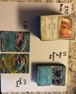 Pokemon Trading Card Game Lot 293 Cards Base, Holo, EX Collection - Image 1