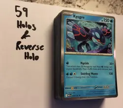 Pokemon Trading Card Game Lot 293 Cards Base, Holo, EX Collection - Image 3