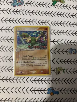 Pokemon TCG Breloom EX Deoxys Holo Rare Card 3/107 Stamped LP - Image 1