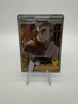Professor's Research 024/025 Full Art Trainer - Celebrations - Pokemon Card - NM - Image 1