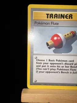 POKEMON FLUTE - 86/102 Trainer Base Set - Uncommon Card - Pokemon TCG Card - Image 5