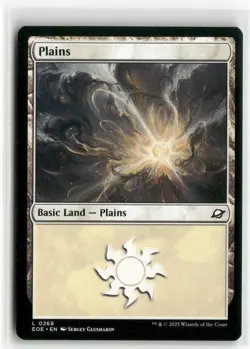 Plains 0268 Edge of Eternities MTG NM - Image 1