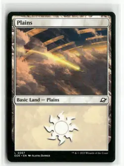 Plains 0267 Edge of Eternities MTG NM - Image 1