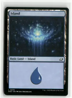 Island 0270 Edge of Eternities MTG NM - Image 1