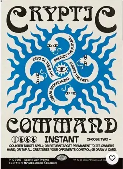 FOIL CRYPTIC COMMAND Secret Lair Drop SLD Promo #0905 Magic MTG PREORDER PRESALE - Image 1