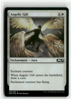 Angelic Gift FOIL Core Set 2020 MTG NM - Image 1