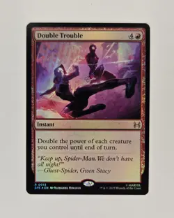 Double Trouble Marvel's Spider-Man: Eternal Legal Foil MTG Magic The Gathering - Image 1