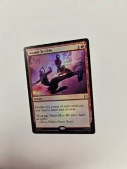 Double Trouble Marvel's Spider-Man: Eternal Legal Foil MTG Magic The Gathering - Image 4