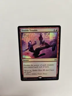 Double Trouble Marvel's Spider-Man: Eternal Legal Foil MTG Magic The Gathering - Image 5