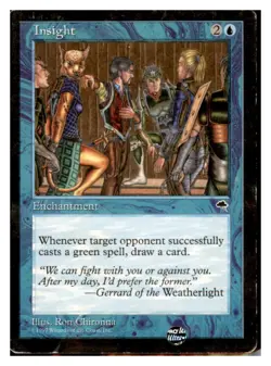 MTG - #68 Insight - Tempest - Image 1