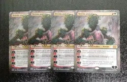 Mtg Wrenn And Six Borderless English 4 Sheets - Image 1