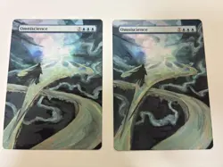 Mtg Omniscience Expansion Art 2 Pieces - Image 1