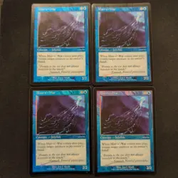 Mtg Man-O'-War Arena Foil English Version 4-Sheet Set - Image 1