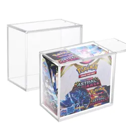 Pokemon Magnetic Booster Box Acrylic Case Not include Booster Box Not Fit ETB!!! - Image 1