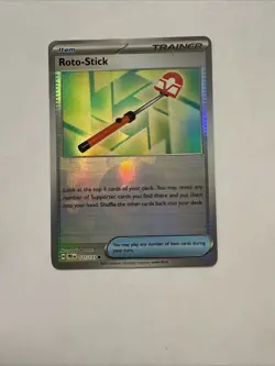 Pokemon TCG Roto-Stick 127/131 Prismatic Evolutions- Pokeball Reverse Holo- NM/M - Image 1