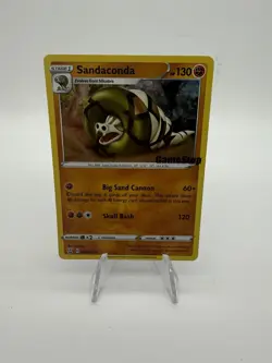 Sandaconda - (Gamestop Exclusive) 082/163 Stamped Promo Holo Pokemon TCG NM - Image 1