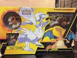 Pokemon TCG Reshiram & Charizard Tag Team GX Figure Collection Box- 2019 SEALED - Image 1